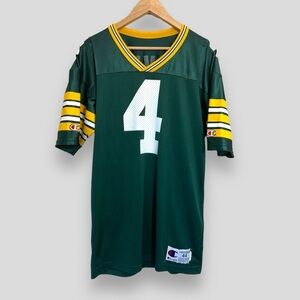 Vintage 90’s Champion Green Bay Packers Brett Favre Football Jersey Size 44